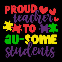 Proud Teacher To Ausome Students Ladies Tee | Teevron
