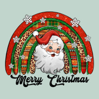 Merry Christmas Santa Rainbow Zipper Hoodie | Teevron
