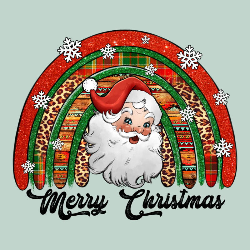Merry Christmas Santa Rainbow Zipper Hoodie by Jasminsmagicworld | Teevron
