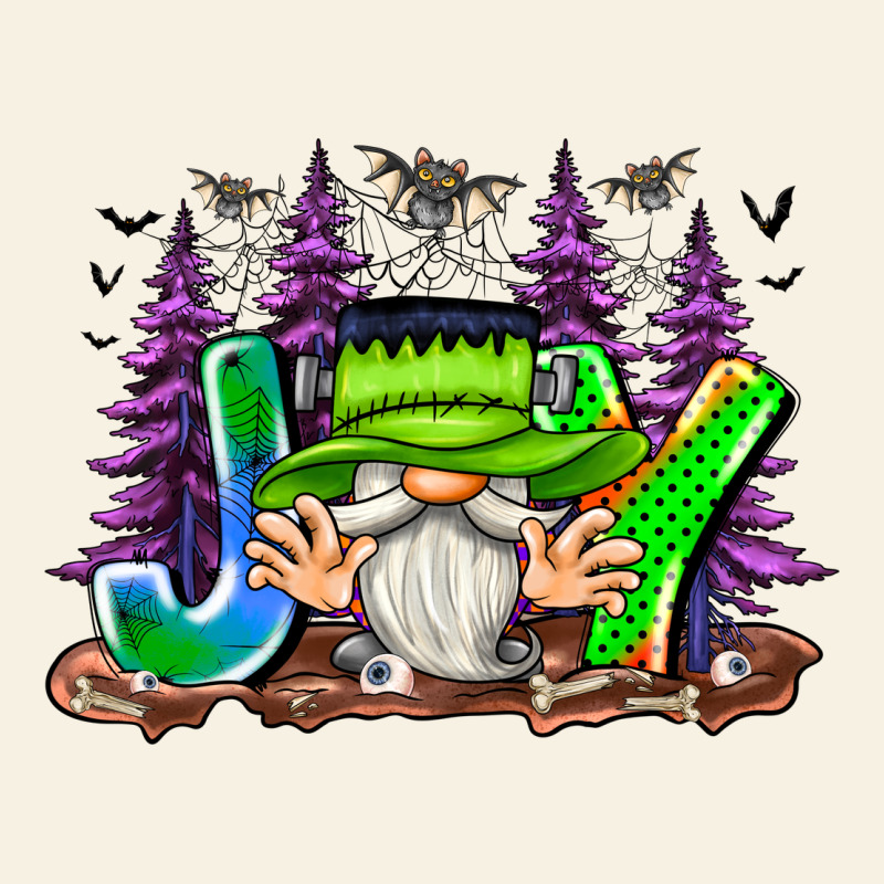 Joy Halloween Gnome Vintage Tee by CowhideDigitalArt | Teevron