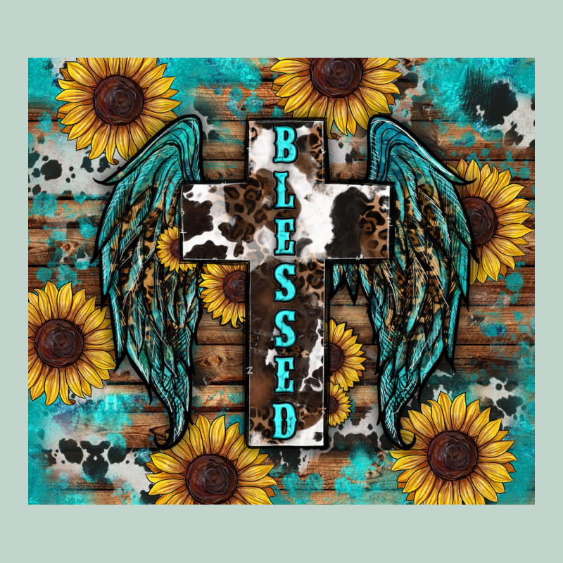 Western Blessed Sunflower's Zipper Hoodie by RanaPortraitStore | Teevron
