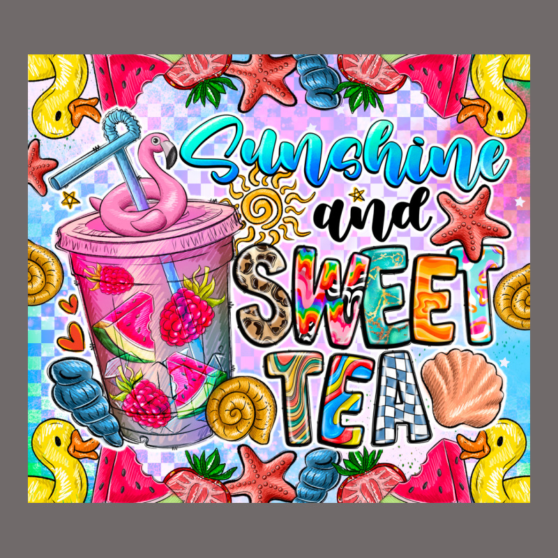 Summer Vibes With Sweet Tea Urban Heavy Tee by CowhideDigitalArt | Teevron