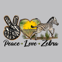 Peace Love Zebra Long Sleeve Tee | Teevron