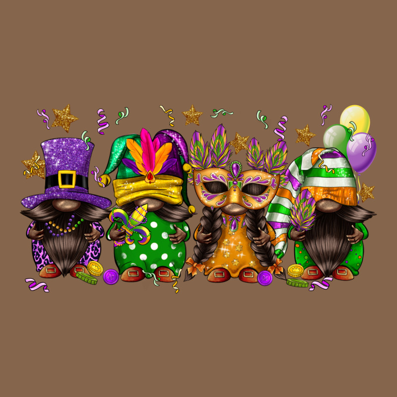 Mardi Gras Afro Gnomies Premium Tee by FaDigitalArtStudio | Teevron