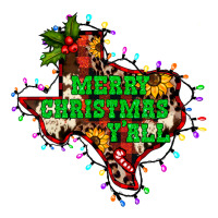 merry Christmas y'all Texas map | Teevron
