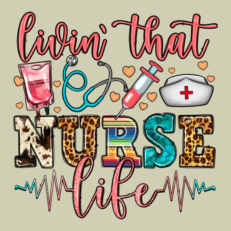 Livin' That Nurse Life Heavy Core Tee by FaDigitalArtStudio | Teevron