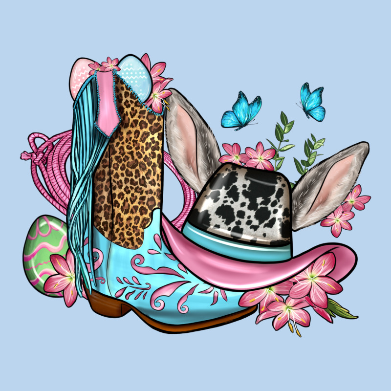 Easter Cowboy Boots Hat Classic Tee by OliviaCreatesArt | Teevron