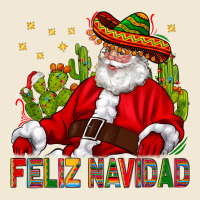 Feliz Navidad Santa With Cactus Premium Tee | Teevron