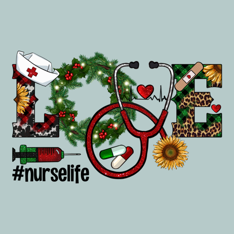 Christmas Love Nurselife Heavy Core Tee by RanaPortraitStore | Teevron