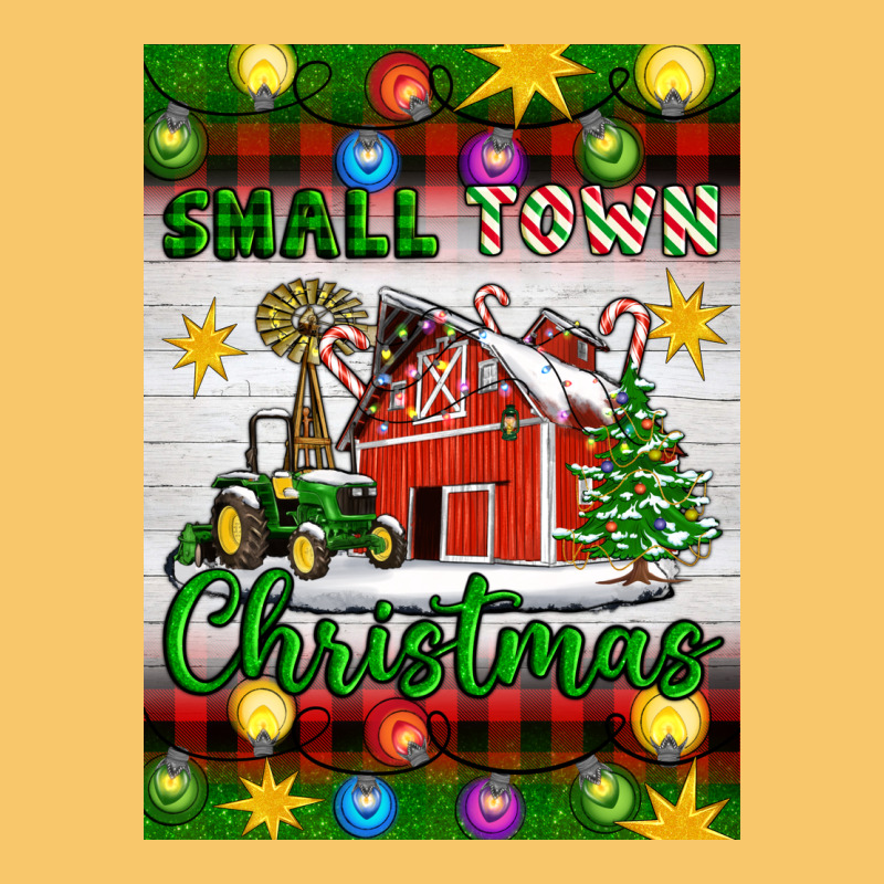 Small Town Christmas Vintage Hoodie by Artiststas | Teevron