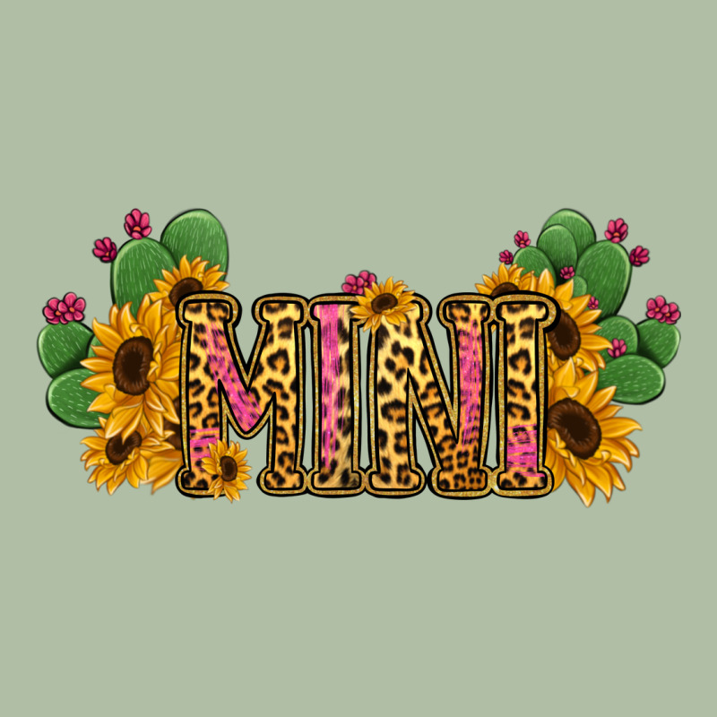 Cactus Leopard Sunflower Mama And Mini Set Urban Heavy Tee by Jasminsmagicworld | Teevron