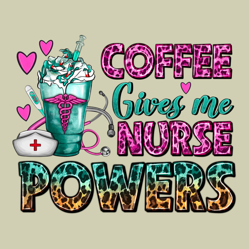 Coffee Gives Me Nurse Powers Heavy Core Tee by FaDigitalArtStudio | Teevron
