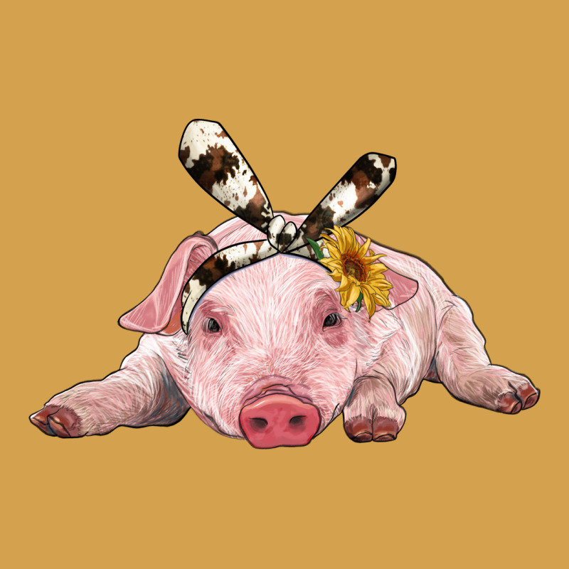 Baby Pig With Cowhide Ribbon Urban Hoodie by RanaPortraitStore | Teevron
