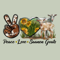 Peace Love Saanen Goats Long Sleeve Tee | Teevron