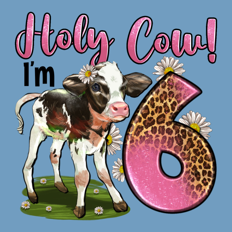 Holy Cow I'm 6 Years Old Urban Heavy Tee by LillyAllenDesigns | Teevron