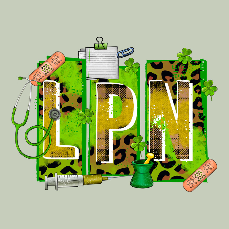 St. Patricks Day Lpn Ladies Tee by CowhideDigitalArt | Teevron