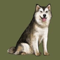 Alaskan Malamute Dog Long Sleeve Tee | Teevron