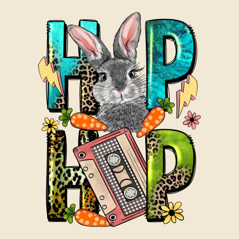 Western Hip Hop Bunny Easter Day Ladies Tee by LillyAllenDesigns | Teevron