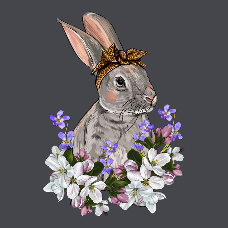 Easter Day Flowers Bunny Classic Tee by OliviaCreatesArt | Teevron