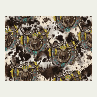 Longhorn Pattern Urban Heavy Tee | Teevron
