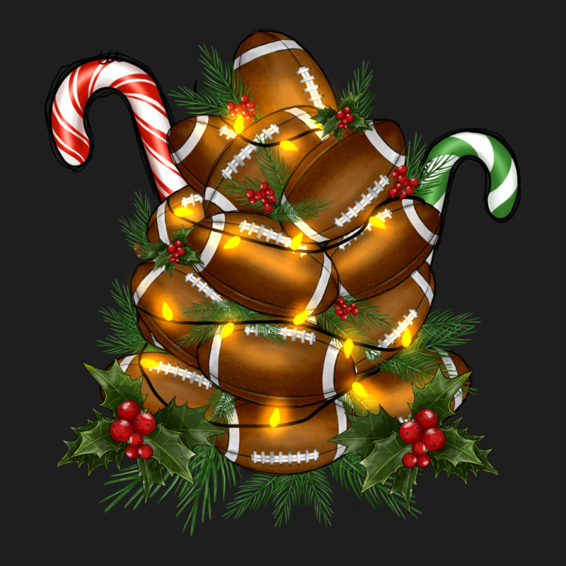 Football Tree Christmas Heavyweight Hoodie by RanaPortraitStore | Teevron