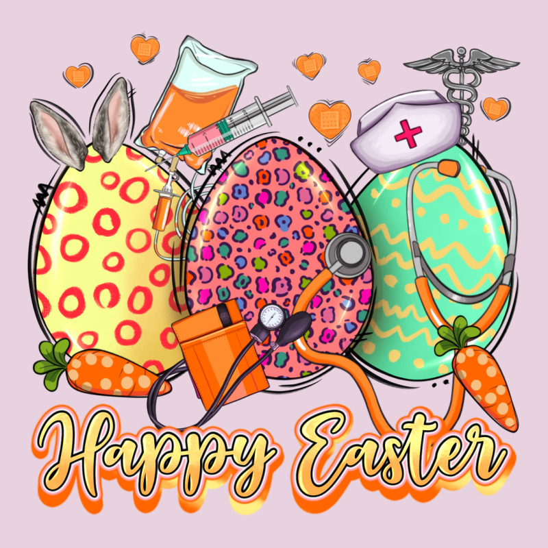 Happy Easter Eggs Nurse Ladies Tee by LillyAllenDesigns | Teevron