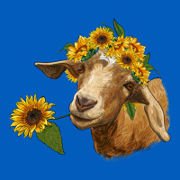Goat With Sunflower Urban Hoodie | Teevron