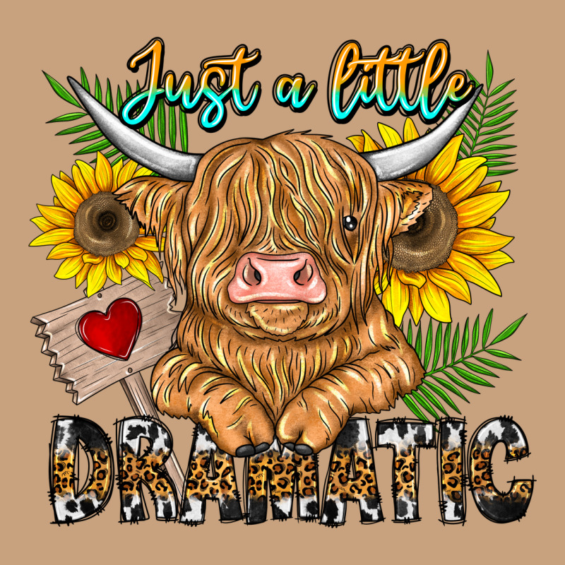Just A Little Dramatic Vintage Tee by CowhideDigitalArt | Teevron