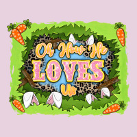 Oh How He Loves Us Easter Day Ladies Tee | Teevron