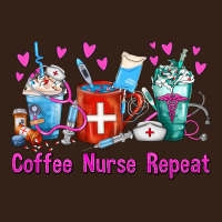 Coffee Nurse Repeat Nurse Coffee Cups Heavy Core Tee | Teevron