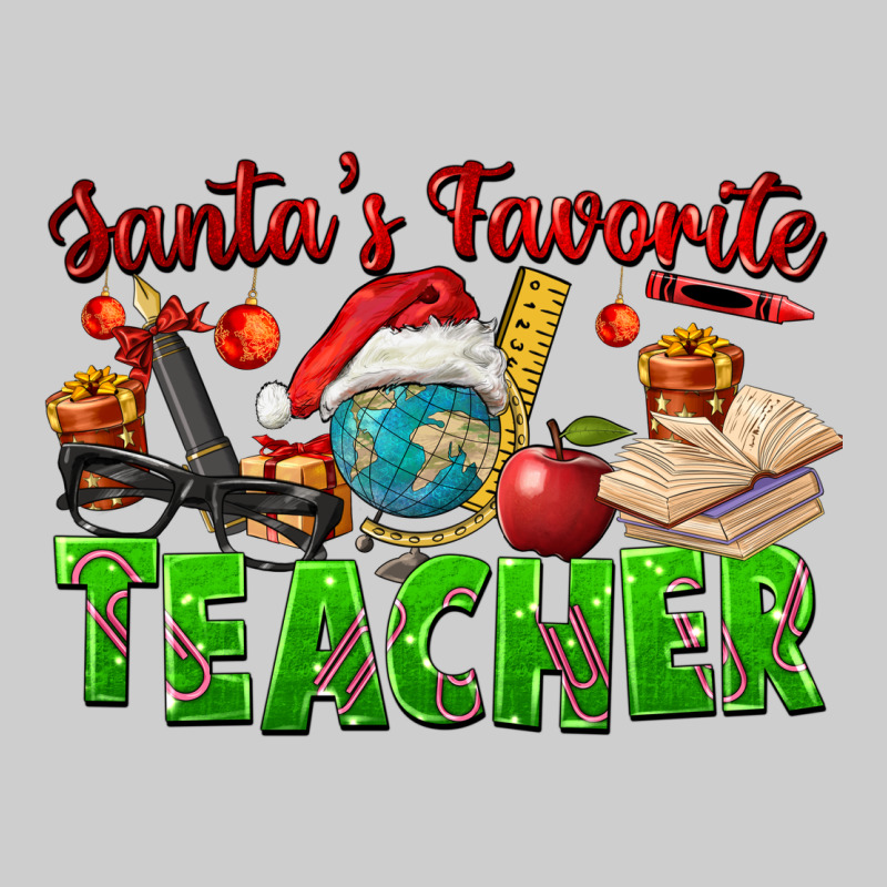 Santa's Favorite Teacher Premium Tee by FaDigitalArtStudio | Teevron