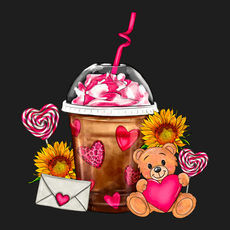 Valentines Day Frappe Coffee Classic Tee by FaDigitalArtStudio | Teevron