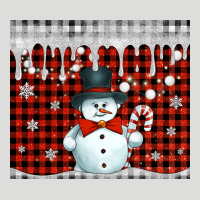 Christmas Snowman Tumbler Zipper Hoodie | Teevron