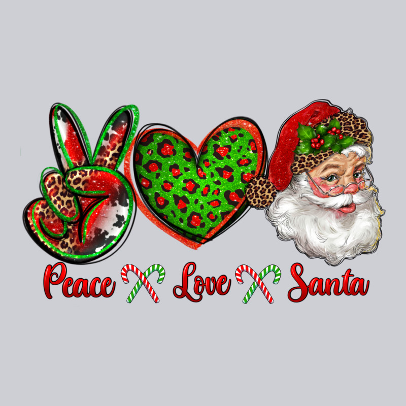 Peace Love Santa Heavyweight Sweatshirt by RanaPortraitStore | Teevron