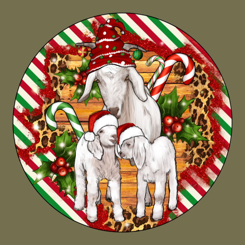 Christmas Goat Family Ornament Vintage Hoodie by Artiststas | Teevron