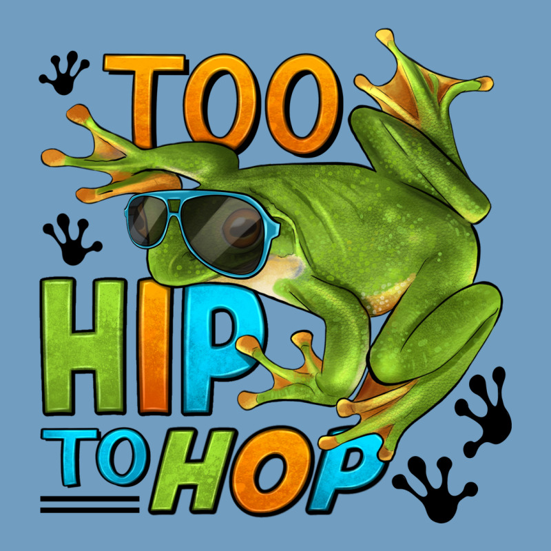 Too Hip To Hop Frog Urban Heavy Tee by LillyAllenDesigns | Teevron