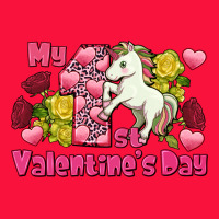 My First Valentine's Day Unicorn Classic Tee | Teevron