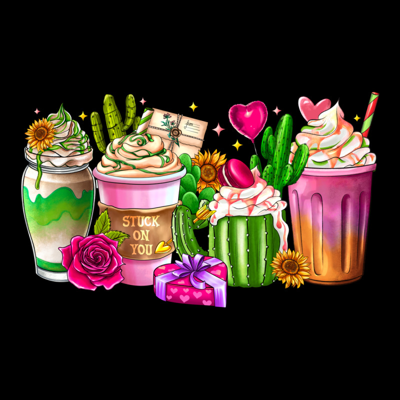 Stuck On You Cup Ladies Tee by CowhideDigitalArt | Teevron