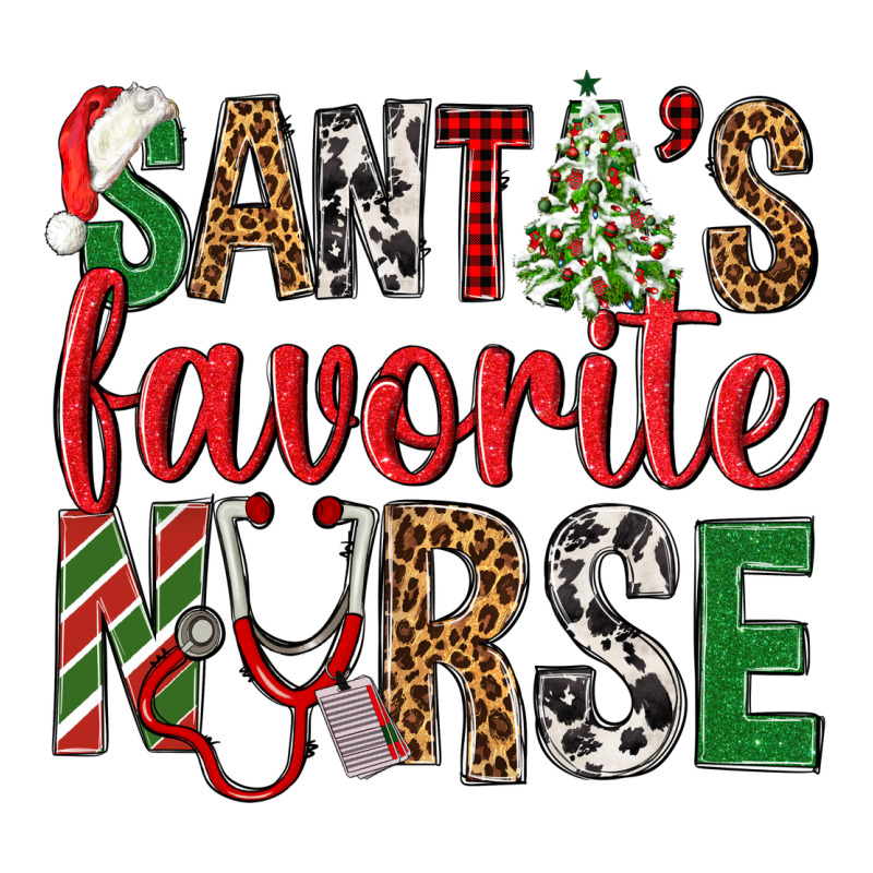Santa's Favorite Nurse Premium Tee by BundleAndBundleShop | Teevron