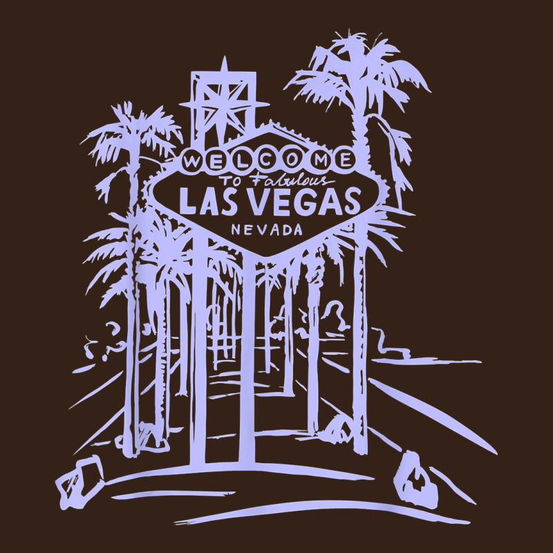 Las Vegas Strip Retro Famous Sign Nevada Traveler Souvenir T Shirt Heavy Core Tee by baoMotion | Teevron