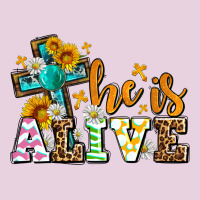 Easter Day He Is Alive With Cross Classic Tee | Teevron