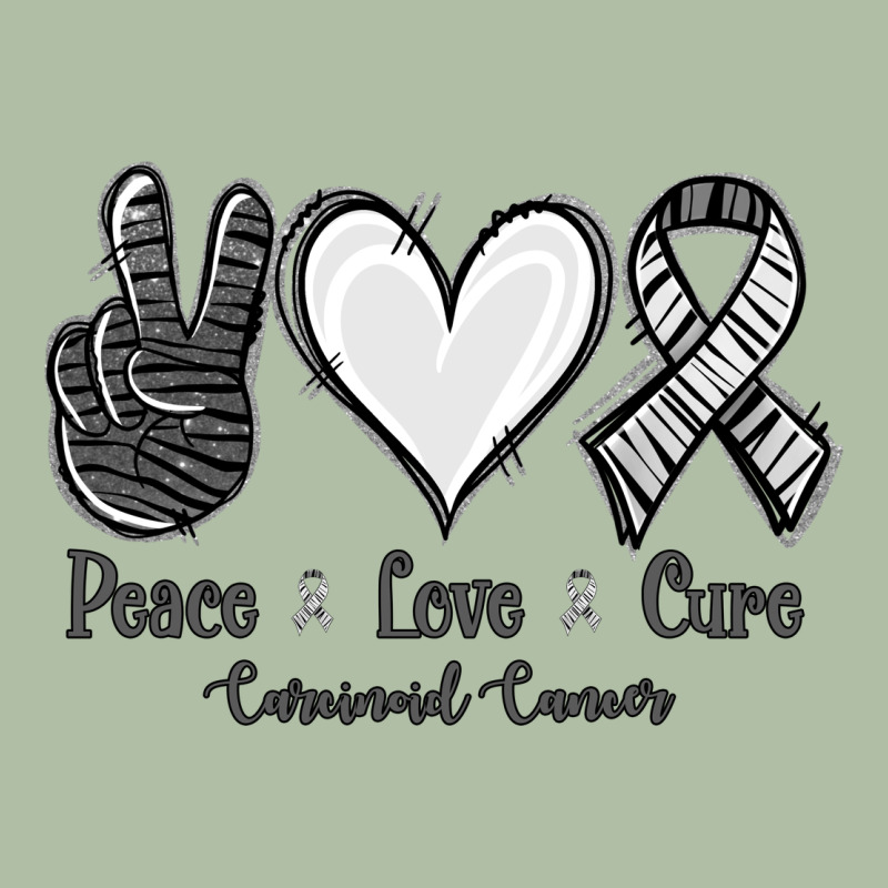 Peace Love Cure Carcinoid Cancer Urban Heavy Tee by Jasminsmagicworld | Teevron