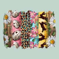 Easter Brushstroke With Quail Eggs Daisy And Bunny Zipper Hoodie | Teevron