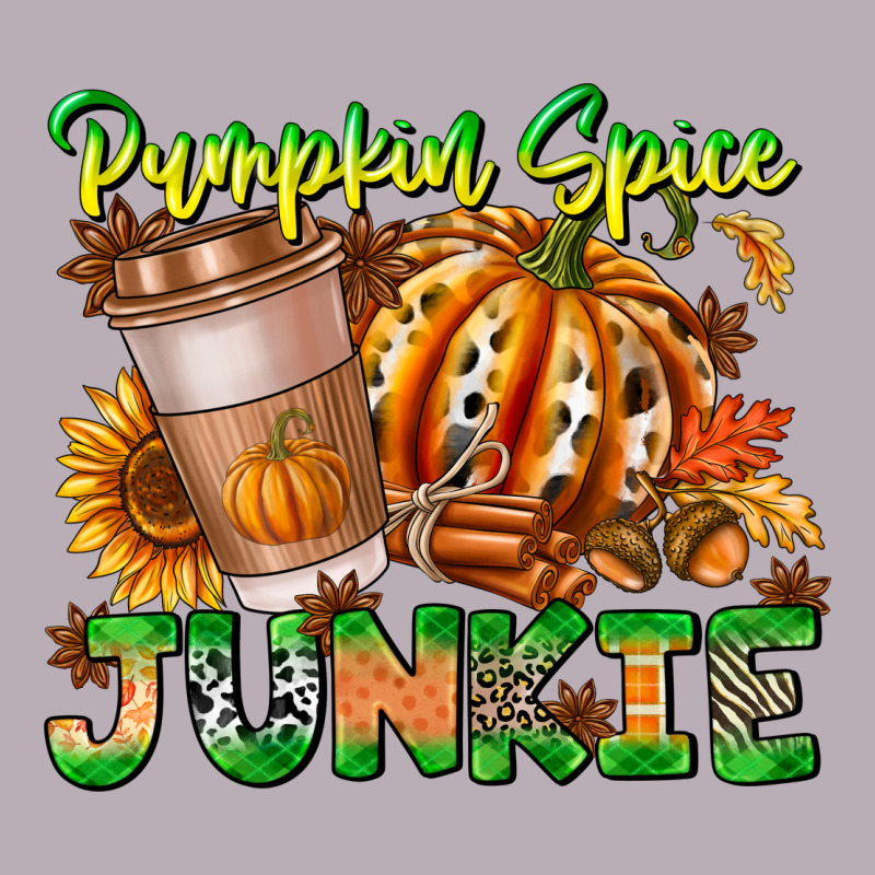 Pumpkin Spice Junkie Vintage Tee by CowhideDigitalArt | Teevron