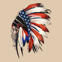 4th Of July Indian Headdress Gypsy Spirit Skull Heavyweight Sweatshirt | Teevron