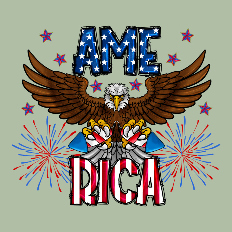 America Eagle Urban Heavy Tee by CowhideDigitalArt | Teevron