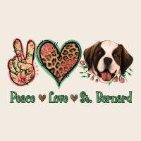Peace Love St. Bernard Premium Sweatshirt | Teevron