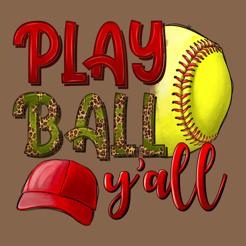 Play Ball Y'all Softball Premium Tee by BundleAndBundleShop | Teevron