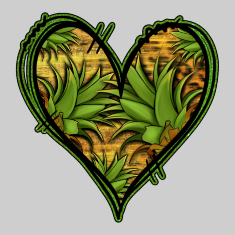 Pineapple Heart Premium Sweatshirt by Jasminsmagicworld | Teevron
