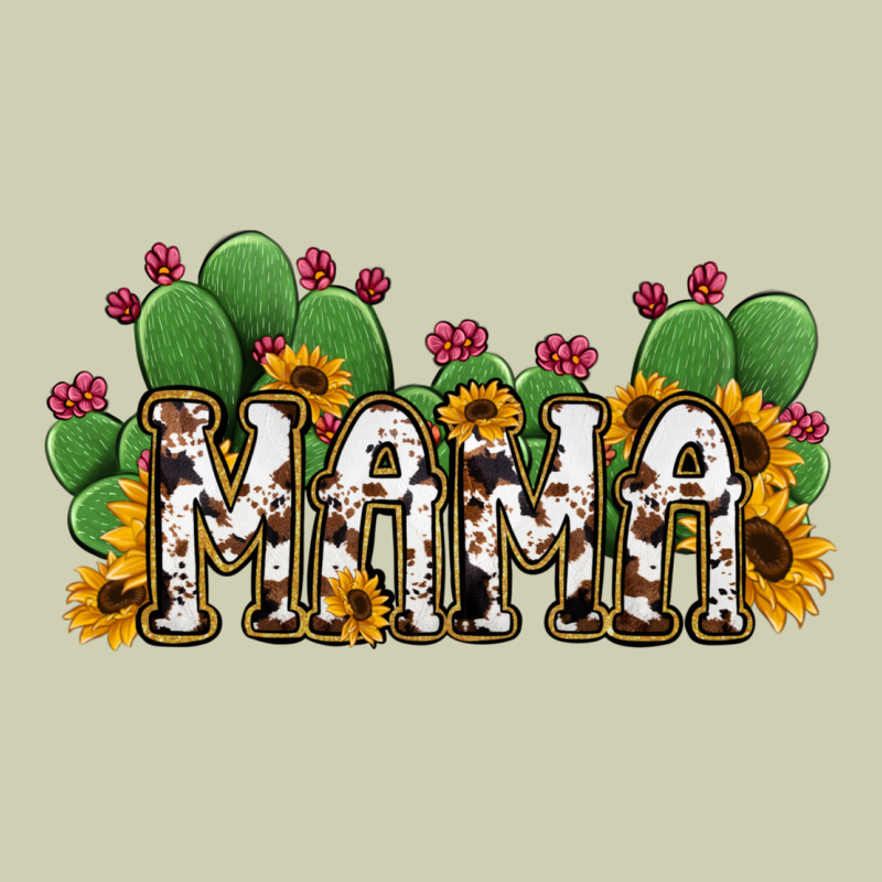 Cactus Cowhide Sunflower Mama And Mini Set Heavy Core Tee by Jasminsmagicworld | Teevron
